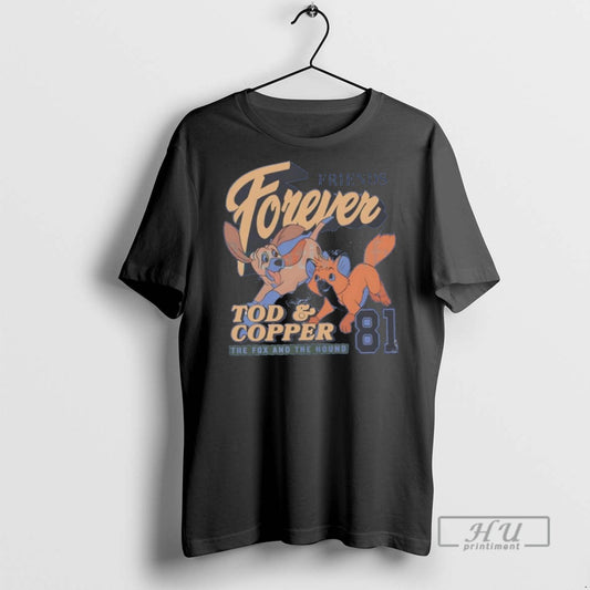 Trending Tod And Copper Friends Forever The Fox And The Hound T Shirts
