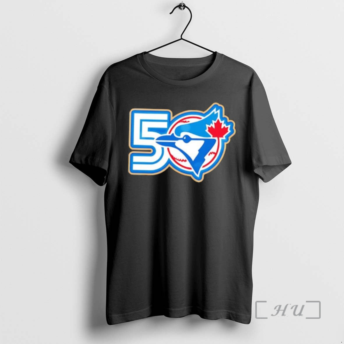 Trending Toronto Blue Jays 50th Anniversary Logo T-Shirts, Hoodie, Sweatshirt | AU18TeeNovaLab.com