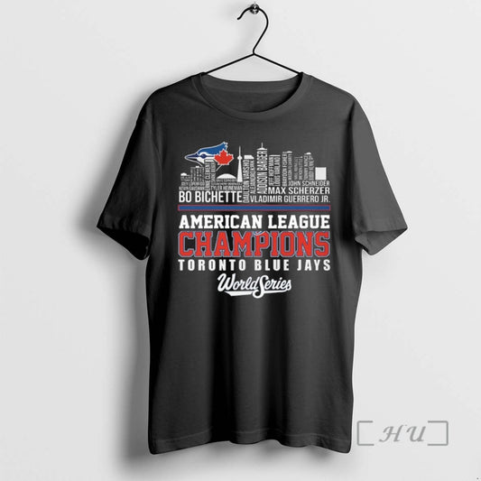 Trending Toronto Blue Jays Skyline Player Name 2025 American League Champions