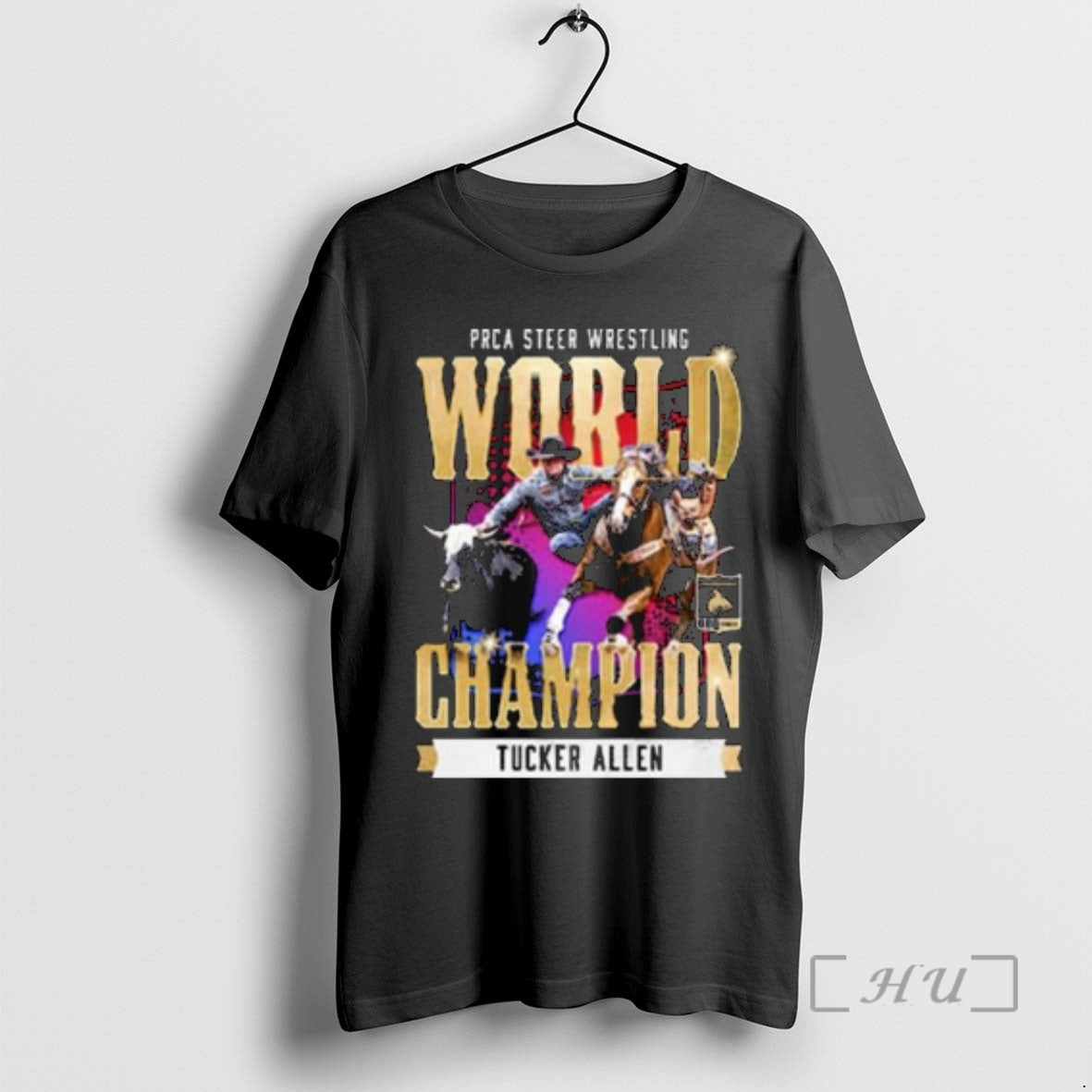 Trending Tucker Allen Nfr 2025 Prca Steer Wrestling World Champion Circle Black Premium T Shirts Hoodie, Sweatshirt