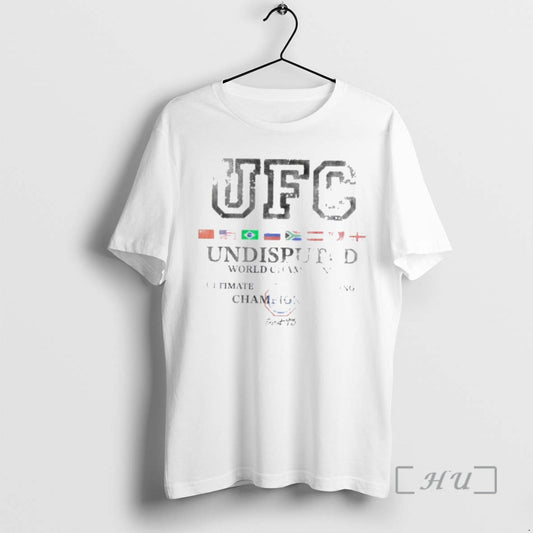Trending Ufc Undisputed World Champions Ultimate Fighting Championship T-Shirts, Hoodie, Sweatshirt | AU18TeeNovaLab.com