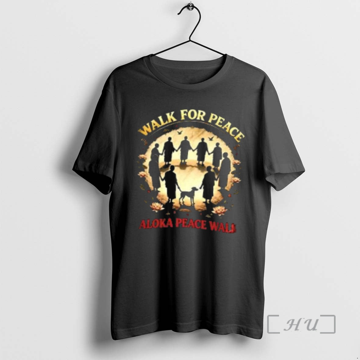 Trending Walk For Peace Aloka Peace Walk Monks Formed A Circle Premium T Shirts Sweater Hoodie, Sweatshirt