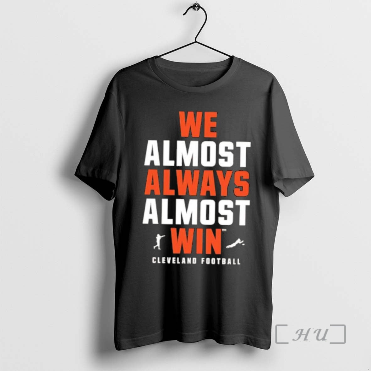 Trending We Almost Always Almost Win Cleveland Browns T-Shirts, Hoodie, Sweatshirt | AU18TeeNovaLab.com