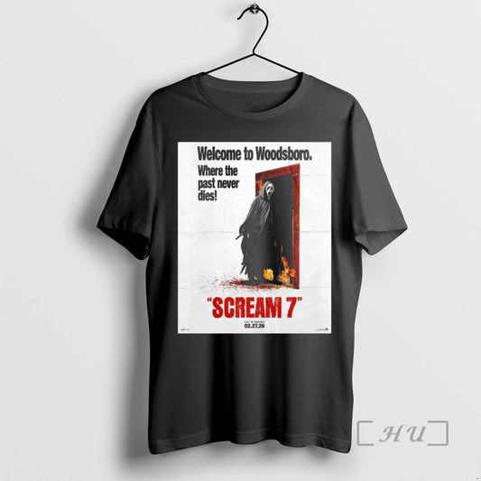 Trending Where To Woodsboro Where The Past Never Dies Scream 7 Only In Theatres February T-Shirts, Hoodie, Sweatshirt