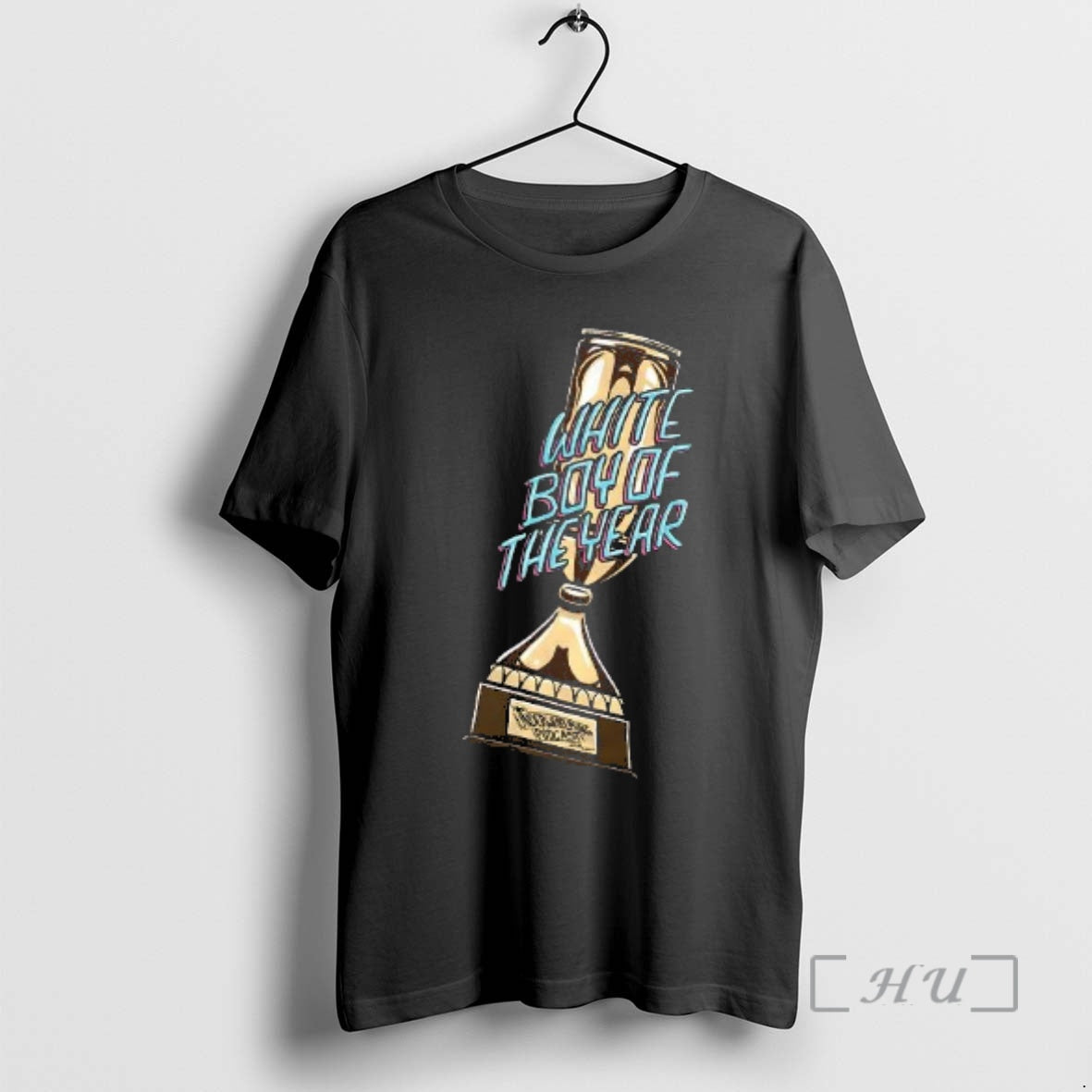 Trending White Boy Of The Year Underwhelming Podcast Trophy Logo T-Shirts, Hoodie, Sweatshirt | AU18TeeNovaLab.com