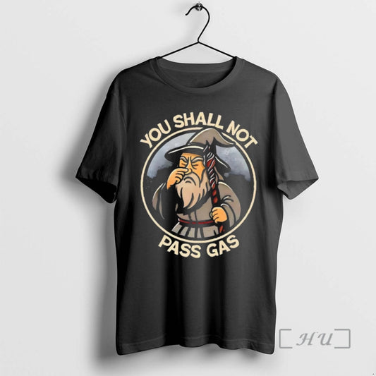 Trending Wizard You Shall Not Pass Gas Cartoon T-Shirts, Hoodie, Sweatshirt | AU18TeeNovaLab.com