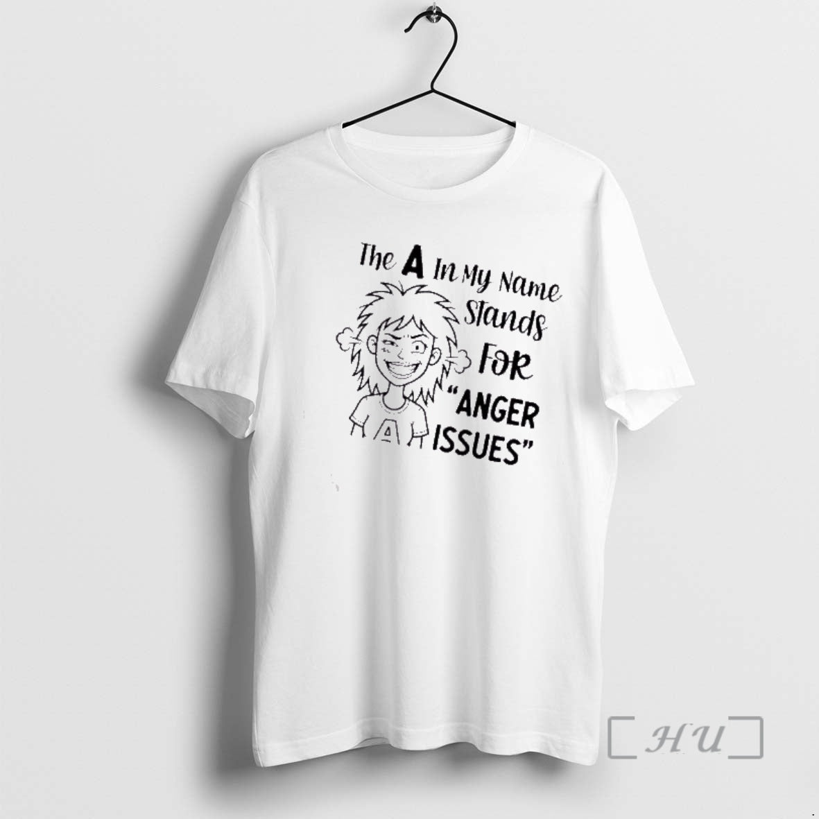 Trending Women The A In My Name Stands For Anger Issues Premium T Shirts Sweater Hoodie, Sweatshirt | AU18TeeNovaLab.com