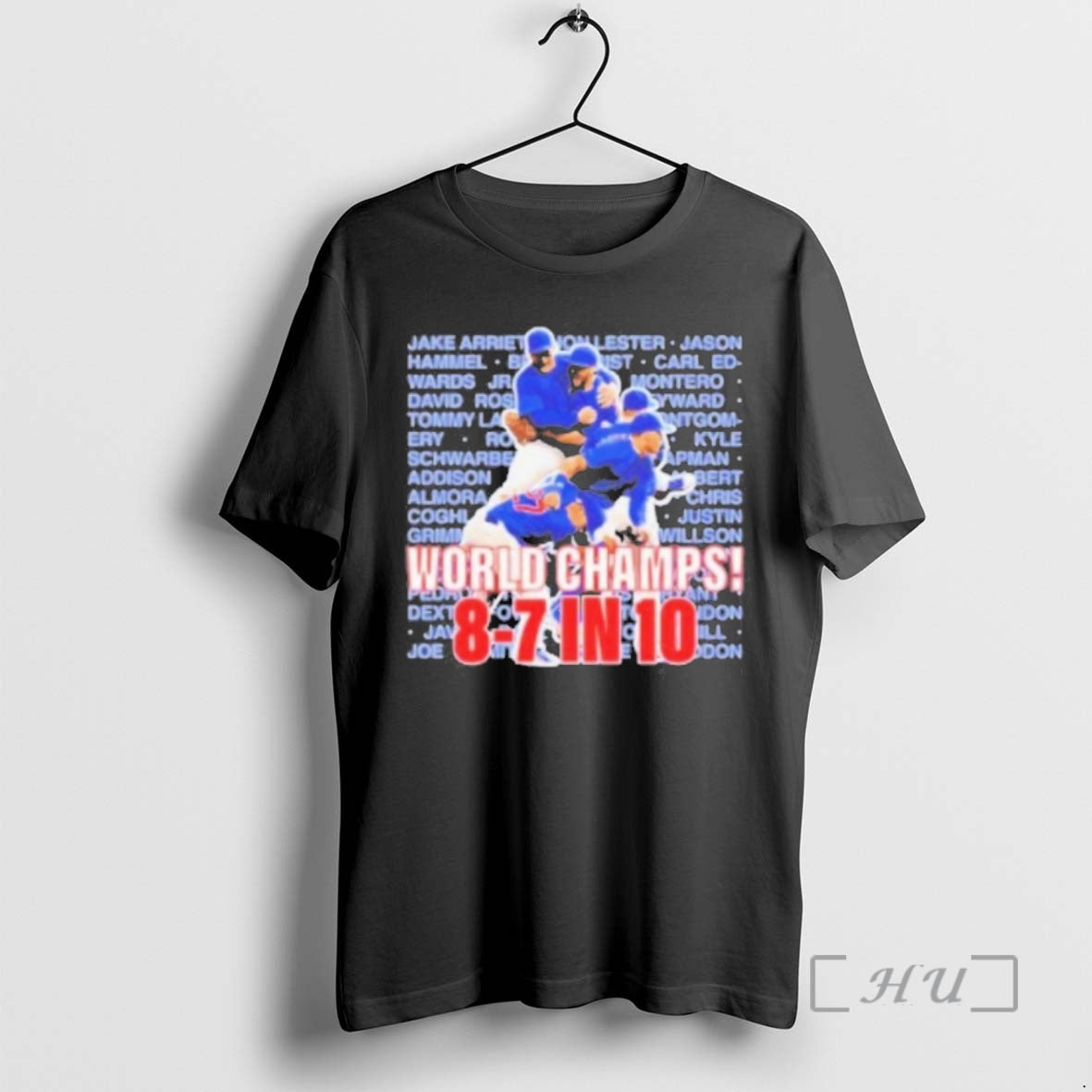 Trending World Champs 8 7 In 10 Chicago Cubs T-Shirts, Hoodie, Sweatshirt | AU18TeeNovaLab.com