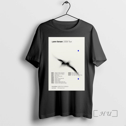 Trending Yann Tiersen 2026 Tour Long Sleve T-Shirts, Hoodie, Sweatshirt | AU18TeeNovaLab.com