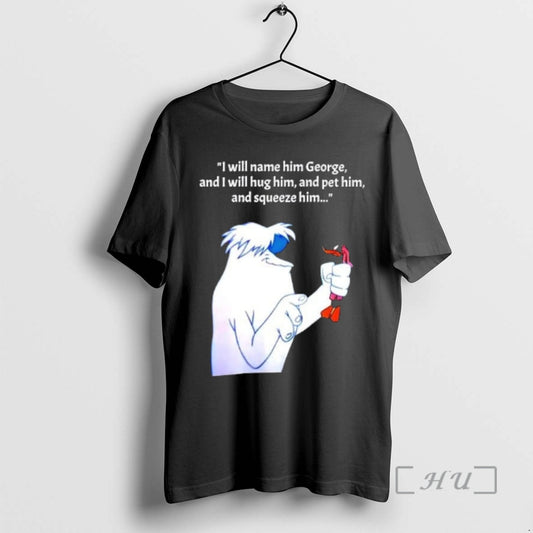 Trending Lh3k5mov Hugo The Abominable Snowman I Will Name Him George And I Will Hug T-Shirts, Hoodie, Sweatshirt