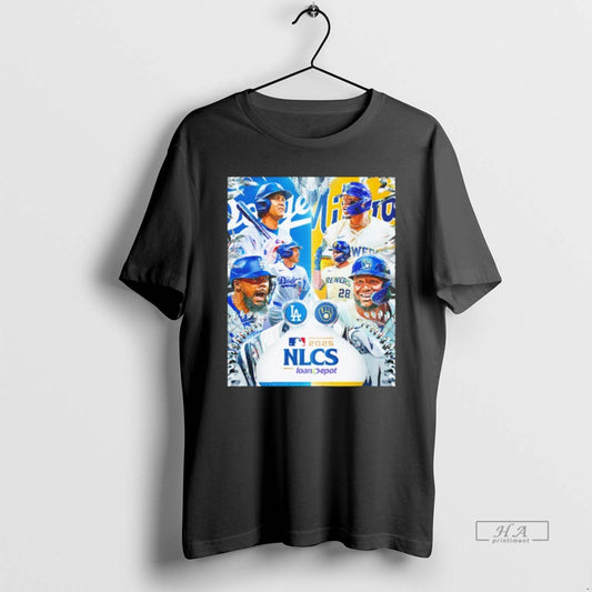 Trendy 1smb9elr Los Angeles Dodgers Vs Milwaukee Brewers 2025 Nlcs Postseason Blackshirt