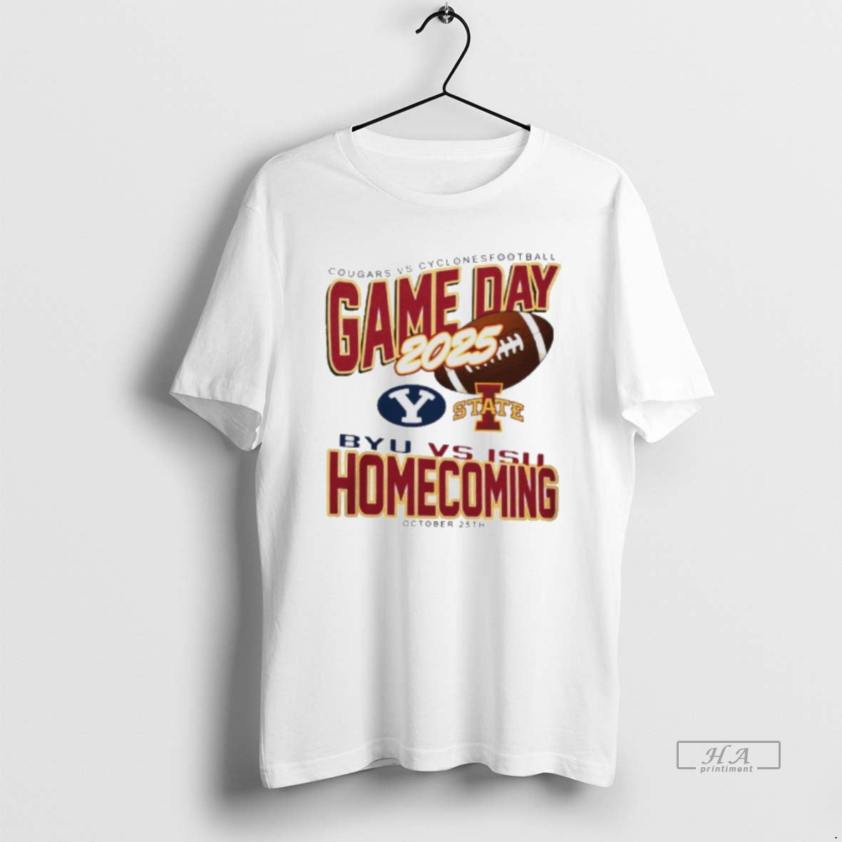 Trendy Byu Cougars Vs Iowa State Cyclones 2025 Homecoming Gameday