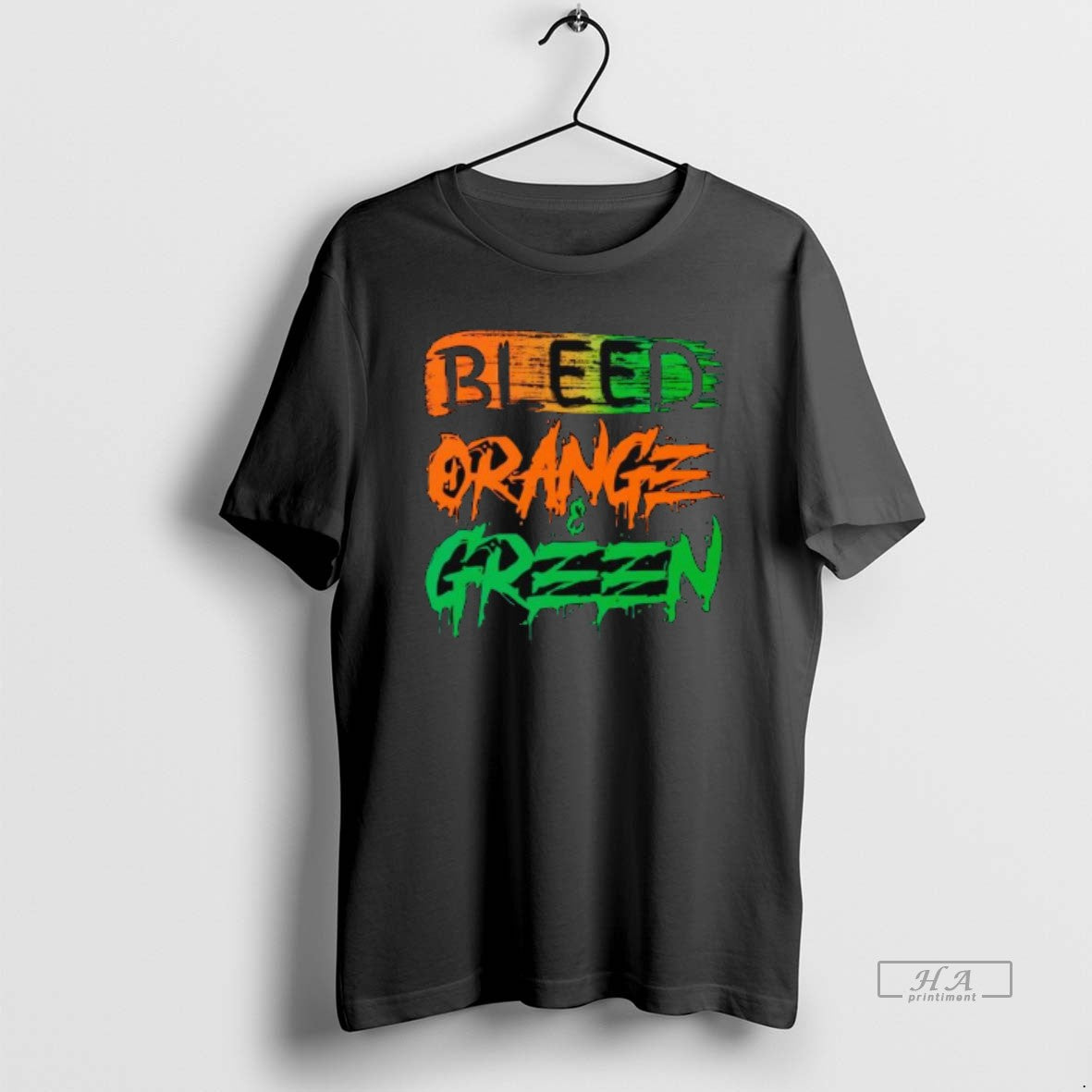 Trendy Bleed Orange And Green Miami Flo Collab