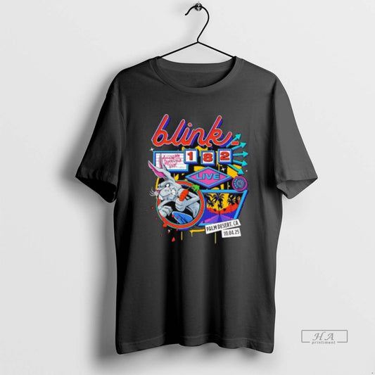 Trendy Blink 182 Live At Palm Desert Ca Oct 4 2025