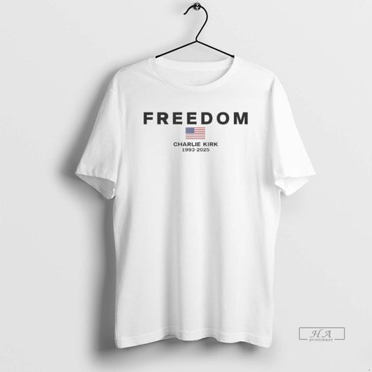 Trendy Charlie Kirk Freedom 1993 2025 Us