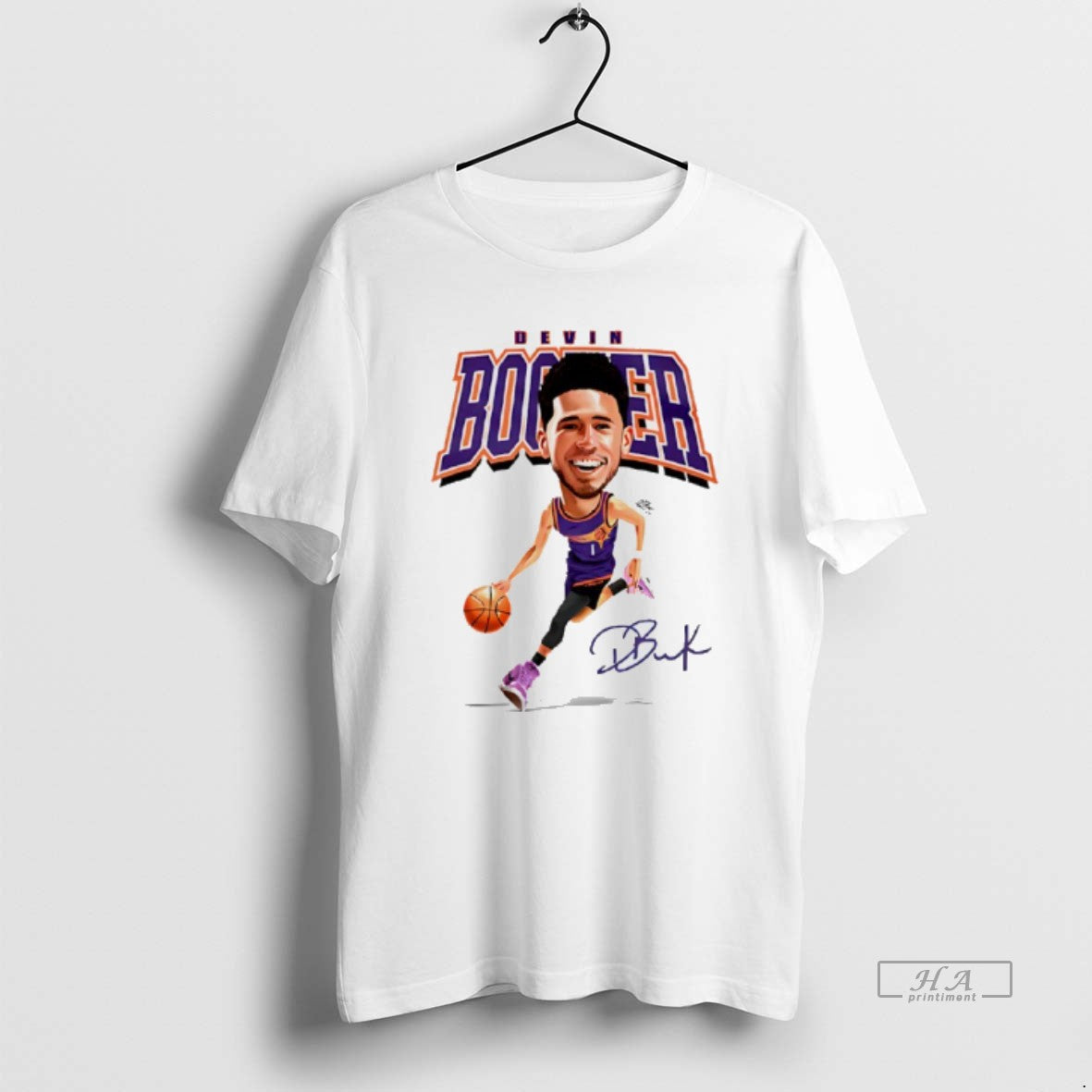 Trendy D Book Devin Booker Phoenix Suns Signature Cartoon