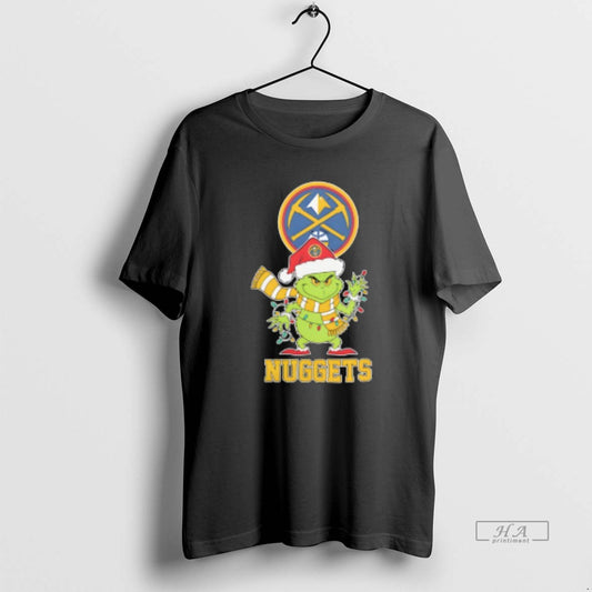 Trendy Denver Nuggets Christmas Grinch Santa Holiday