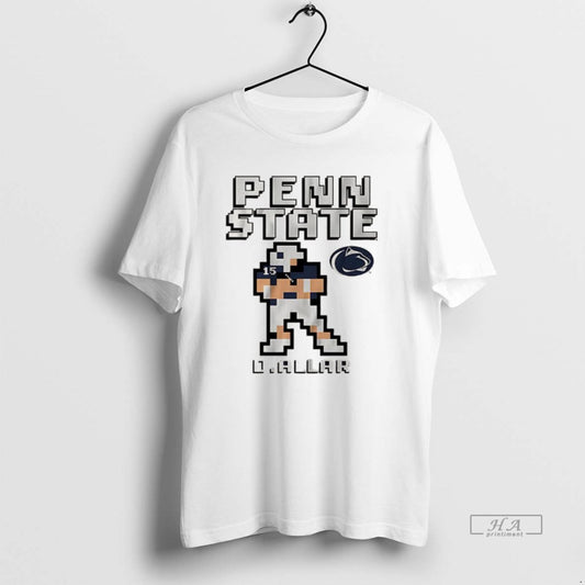 Trendy Drew Allar Penn State Nittany Lions Football Retro Baller 8 Bit Style