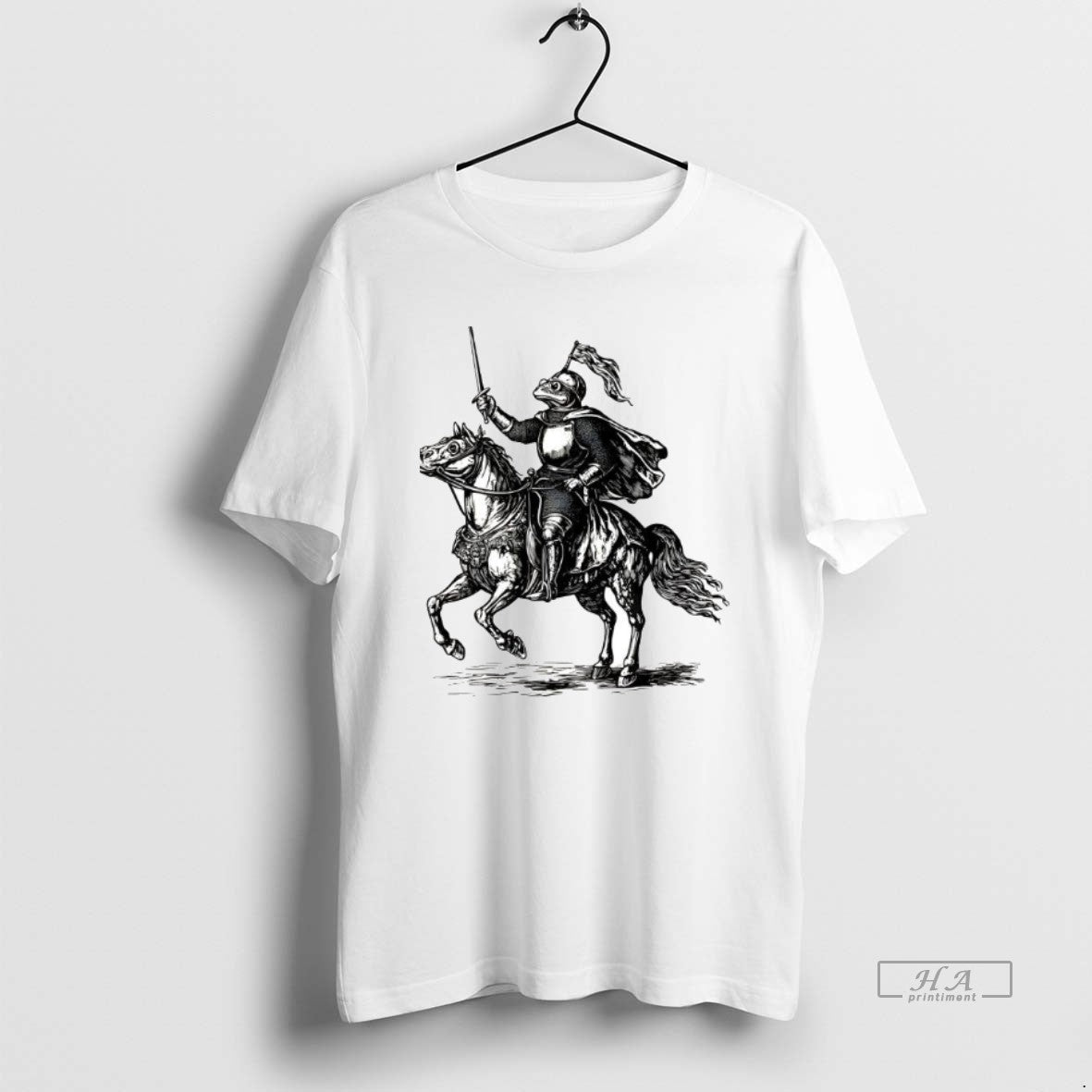 Trendy Frog Knight Protest Resist Graphic