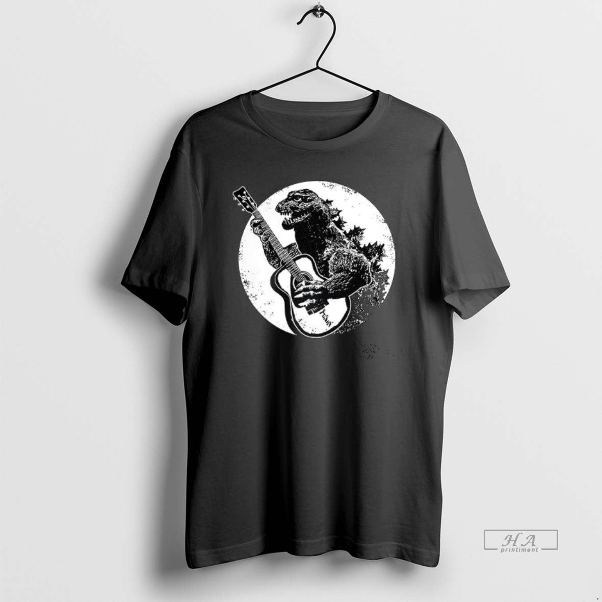 Trendy Godzilla Guitar Vintage T-Shirts, Hoodie, Sweatshirt | AU18TeeNovaLab.com