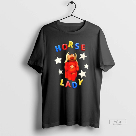Trendy Horse Lady Enzyme Washed Ceramic Ceramic And Classic Dad Cap