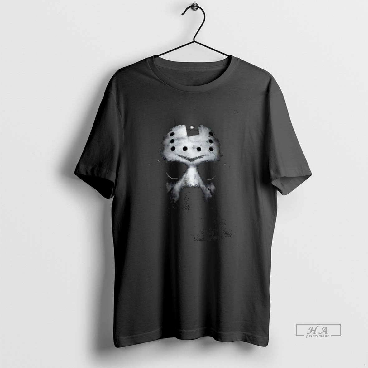 Trendy Jason Voorhees Friday The 13th Big Face Graphic Halloween T-Shirts, Hoodie, Sweatshirt | AU18TeeNovaLab.com