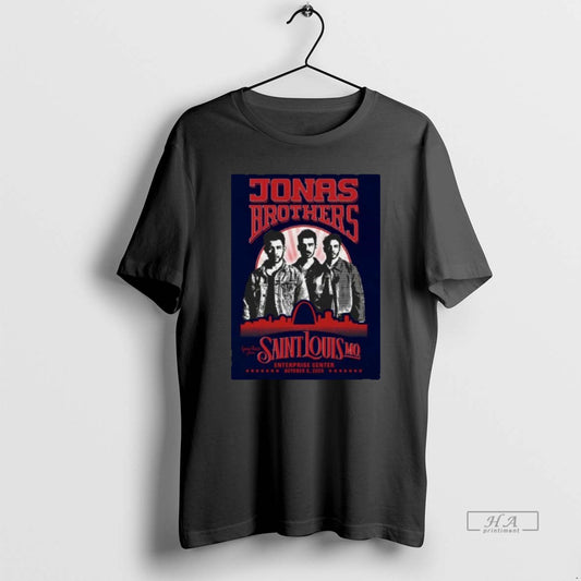 Trendy Jonas Brothers October 12 2025 Saint Louis Mo Long Sleve T-Shirts, Hoodie, Sweatshirt | AU18TeeNovaLab.com