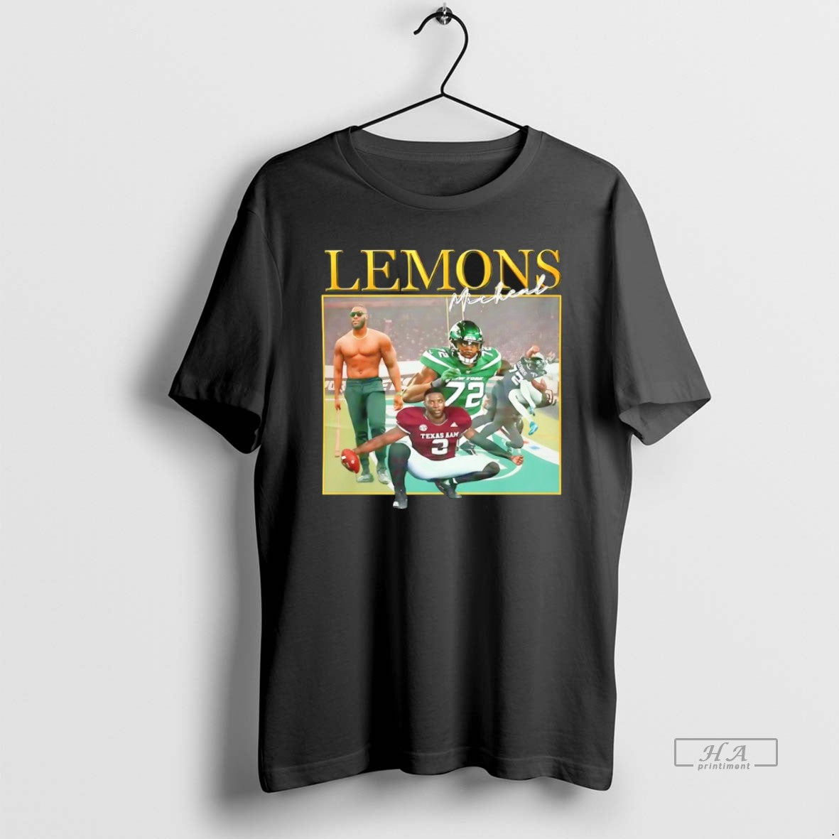 Trendy Micheal Lemons Football Signature