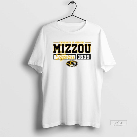 Trendy Mizzou Tigers Bella Relaxed Athletic Script Est
