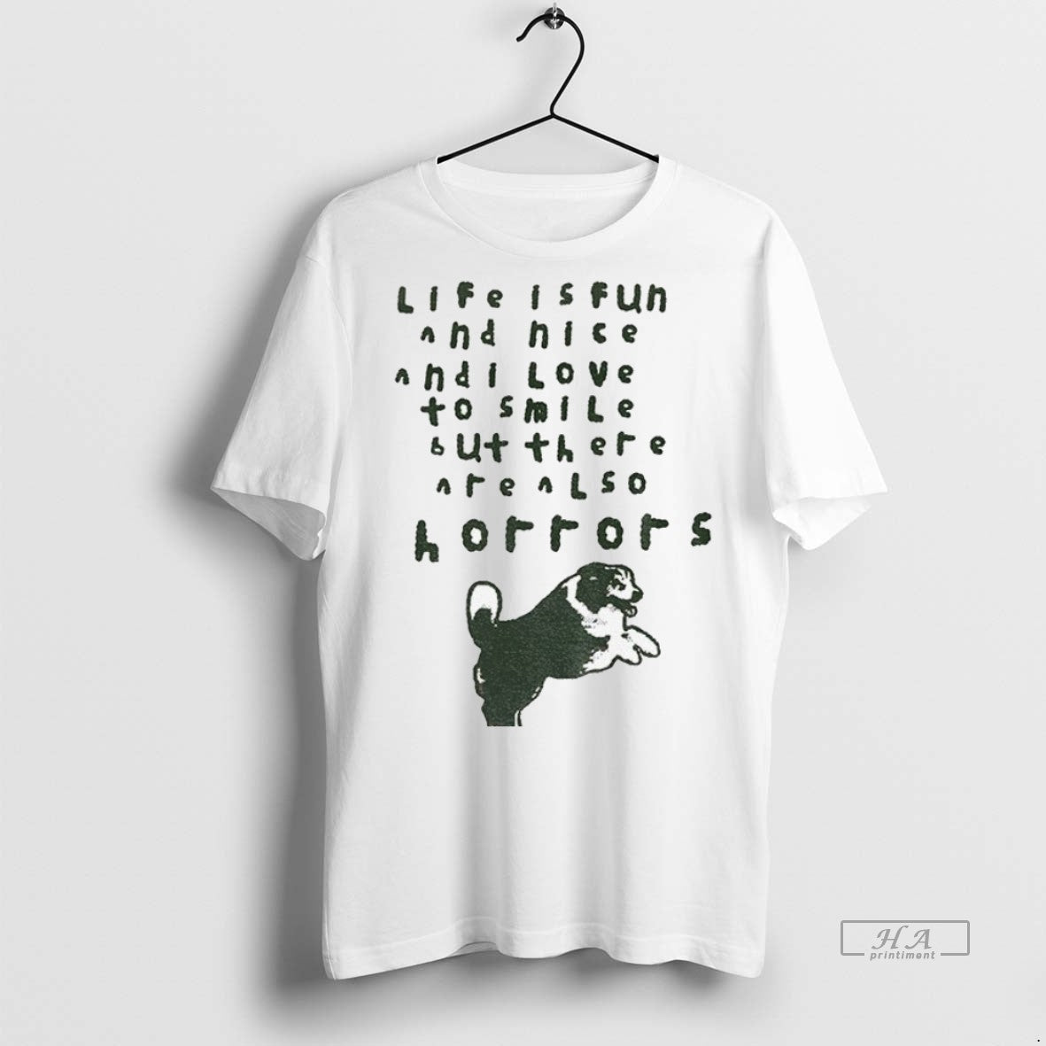 Trendy Official Dog Life Is Fun And Nice And I Love To Smile But There