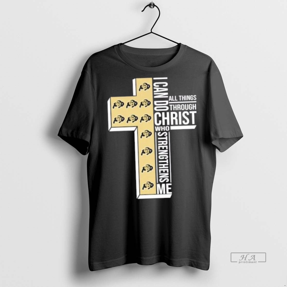 Trendy Official I Can Do All Things Through Christ Who Strengthens Me Colorado Buffaloes Football
