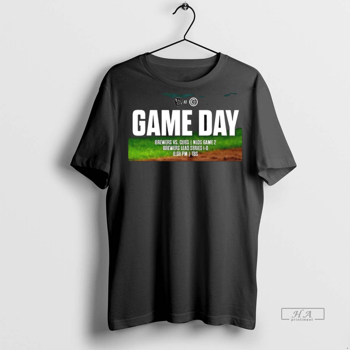 Trendy Official Milwaukee Brewers Vs Chicago Cubs Nlds Game 2 Brewers Lead The Series