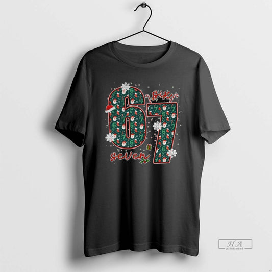 Trendy Six Seven Meme Merry Christmas 2025
