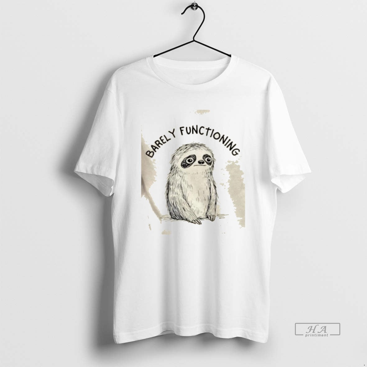 Trendy Sloth Barely Functioning