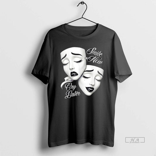 Trendy Smile Now Cry Later Payasa Theater Masks
