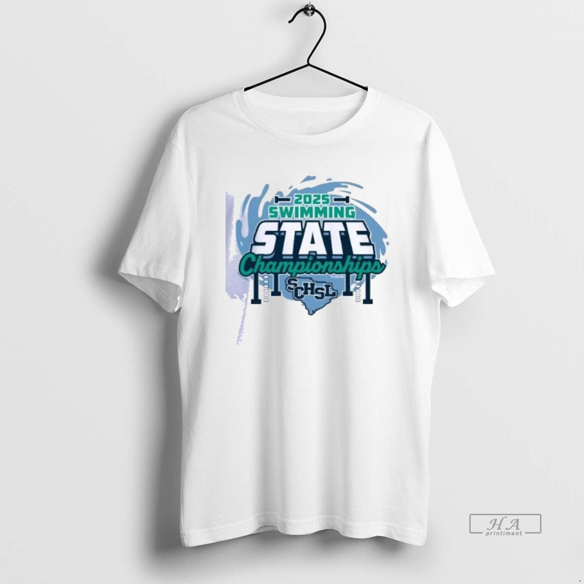 Trendy Swimming State Championships Schsl 2025 Shirts