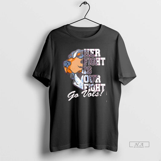 Trendy Tennessee Volunteers Tackle Cancer Her Fight Is Our Fight Go Vols Mascot