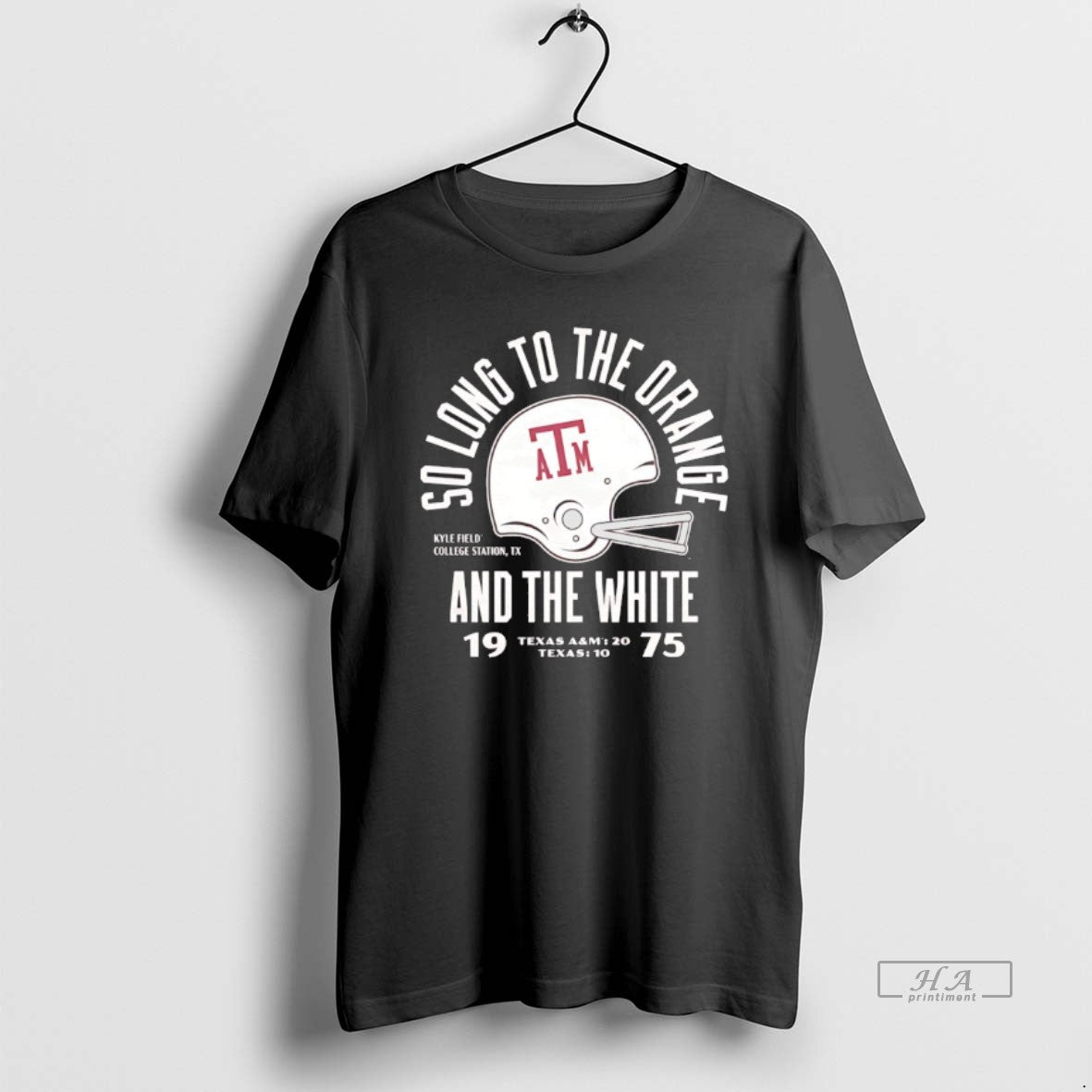 Trendy Texas Am Aggie So Long To The Orange And The White War Hymn 1975