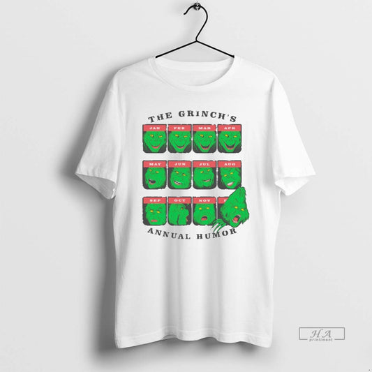 Trendy The Grinchs Annual Mood White