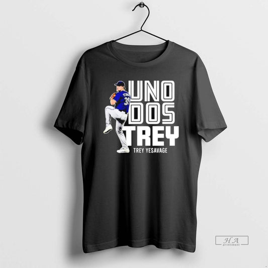 Trendy Trey Yesavage Toronto Blue Jays Uno Dos Trey Baseball