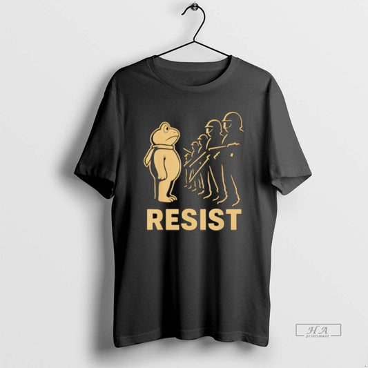 Trendy Vintage Portland 2025 Resist Portland Frog Protest