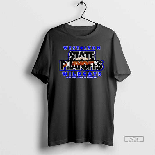 Trendy West Lyon State Playoffs Wildcats 2025 Iowa Class 1a Qualifiers