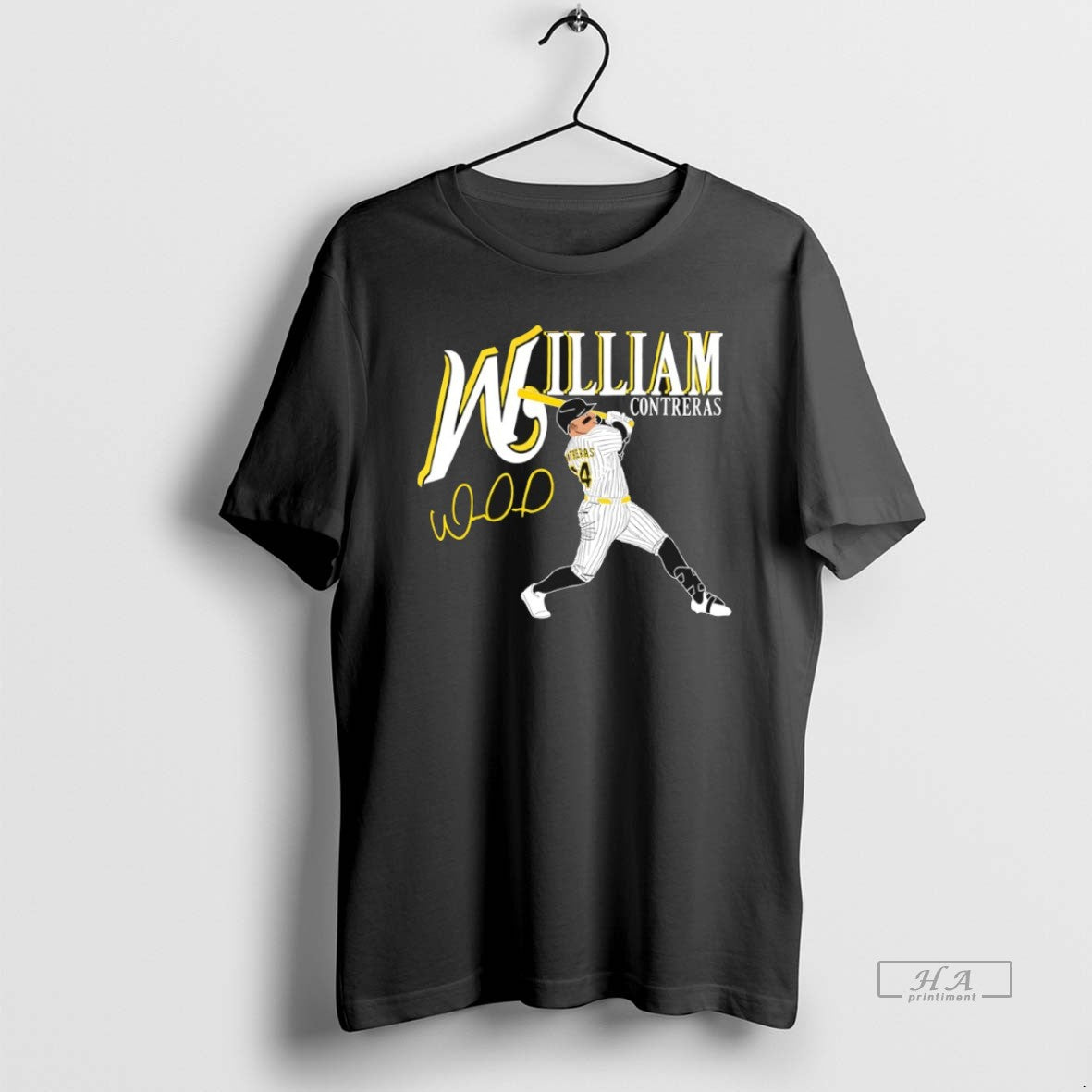 Trendy William Contreras Milwaukee Brewers Baseball Signature T-Shirts, Hoodie, Sweatshirt | AU18TeeNovaLab.com