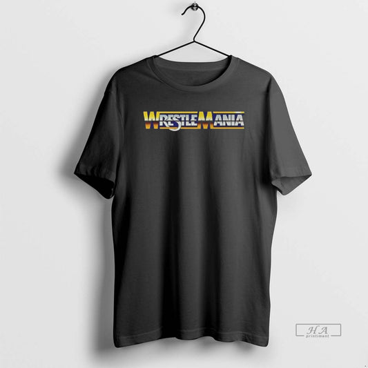 Trendy Wrestlemania Logo Design