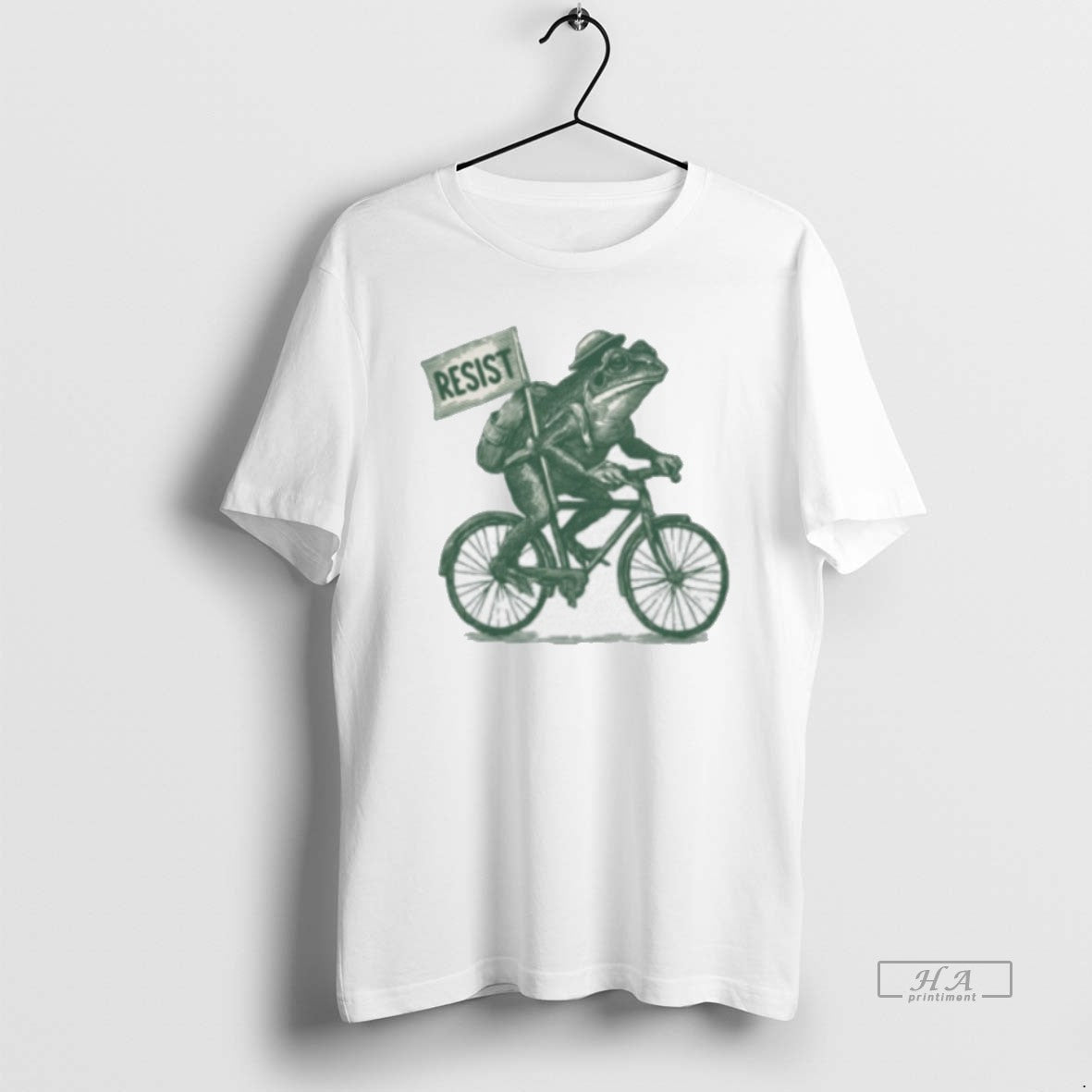 Trendy Portland Frog On Bike Resist Anti Ice