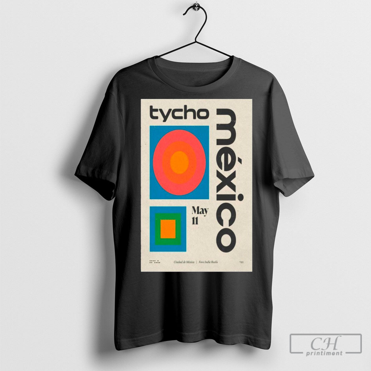 Tycho May 11 2025 Foro Indie Rock Mexico City Mexico Tour Poster