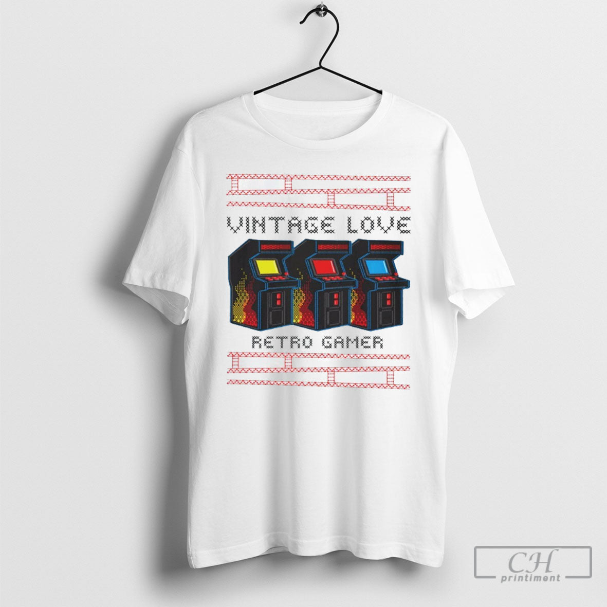 Vintage Love Retro Gamer Shirts