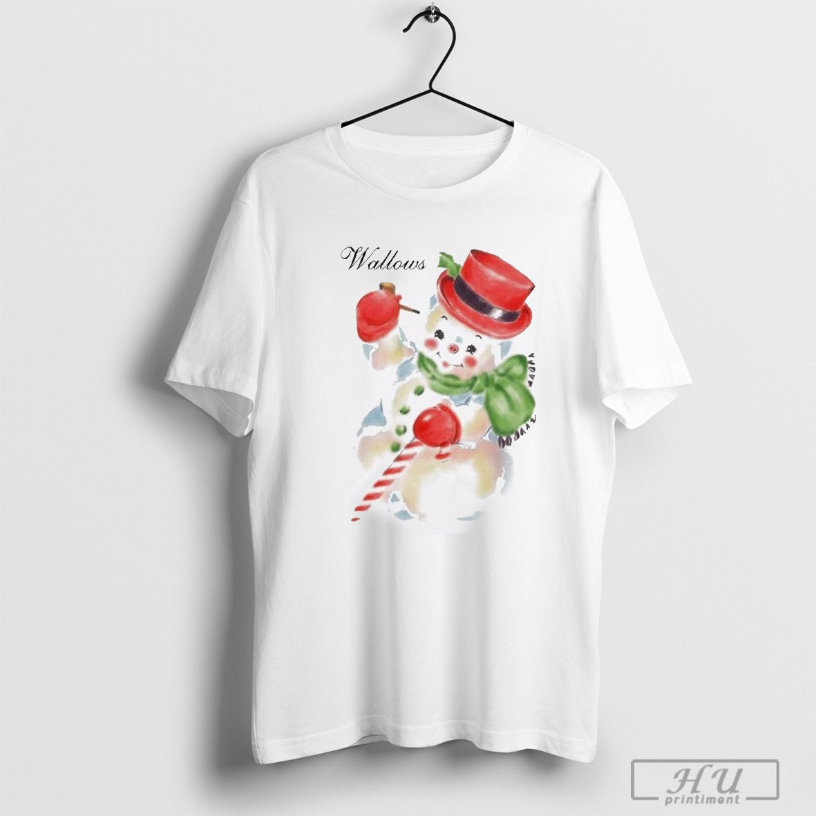 Wallows Snowman Christmas Holiday T Shirts
