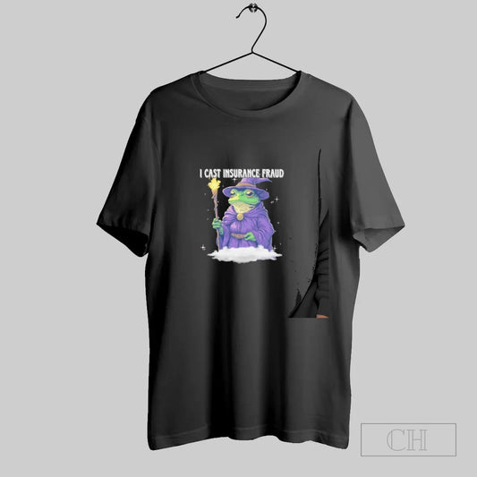 Wizard Frog I Cast Insurance Fraud