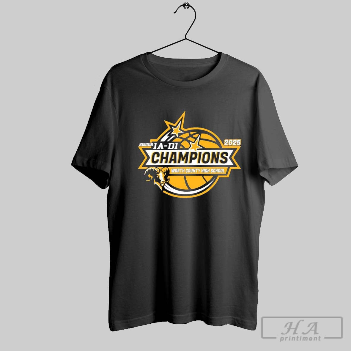 Worth County High School 2025 1a D1 Basketball Region Champions